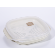 Caja de almuerzo de plástico Caja de comida Contenedor de alimentos